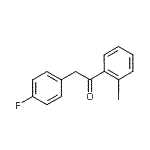 CAS 登录号：898784-83-3， 2-(4-氟苯基)-1-(2-碘苯基)乙酮