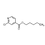 CAS 登录号：898784-88-8， 戊基2-氯异烟酸酯
