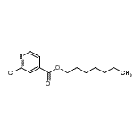 CAS 登录号：898784-92-4， 庚基2-氯异烟酸酯