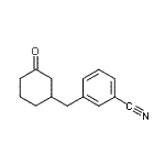 CAS 登录号：898785-01-8， 3-[(3-氧代环己基)甲基]苯甲腈