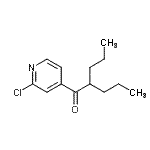 CAS 登录号：898785-73-4， 1-(2-氯-4-吡啶基)-2-丙基-1-戊酮