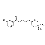 CAS#: 898785-94-9, 1-(3-Chlorophenyl)-5-(5,5-dimethyl-1,3-dioxan-2-yl)-1-pentanone