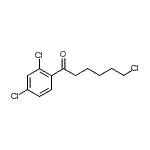 CAS 登录号：898786-13-5， 6-氯-1-(2,4-二氯苯基)-1-己酮