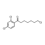 CAS 登录号：898786-16-8， 7-氯-1-(2,4-二氯苯基)-1-庚酮