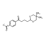 CAS 登录号：898786-30-6， 4-(5,5-二甲基-1,3-二恶烷-2-基)-1-(4-硝基苯基)-1-丁酮