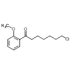 CAS 登录号：898786-37-3， 7-氯-1-(2-甲氧基苯基)-1-庚酮