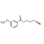 CAS 登录号：898786-60-2， 6-(3-甲氧基苯基)-6-氧代己腈