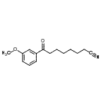 CAS 登录号：898786-64-6， 8-(3-甲氧基苯基)-8-氧代辛烷腈