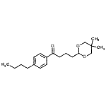 CAS 登录号：898787-25-2， 1-(4-丁基苯基)-4-(5,5-二甲基-1,3-二恶烷-2-基)-1-丁酮