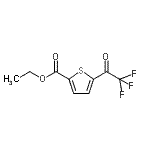 CAS 登录号：898787-39-8， 乙基5-(三氟乙酰基)-2-噻吩羧酸酯
