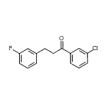 CAS#: 898789-08-7, 1-(3-Chlorophenyl)-3-(3-fluorophenyl)-1-propanone