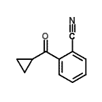 CAS 登录号：898789-83-8， 2-(环丙基羰基)苯甲腈