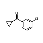 CAS 登录号：898789-97-4， (3-氯苯基)(环丙基)甲酮