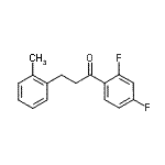 CAS#: 898790-08-4, 1-(2,4-Difluorophenyl)-3-(2-methylphenyl)-1-propanone