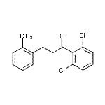 CAS#: 898790-20-0, 1-(2,6-Dichlorophenyl)-3-(2-methylphenyl)-1-propanone