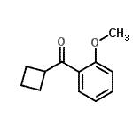 CAS 登录号：898790-42-6， 环丁基(2-甲氧基苯基)甲酮