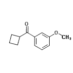 CAS 登录号：898790-44-8， 环丁基(3-甲氧基苯基)甲酮