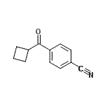 CAS 登录号：898790-50-6， 4-(环丁基羰基)苯甲腈