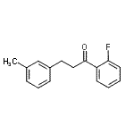 CAS 登录号：898790-99-3， 1-(2-氟苯基)-3-(3-甲基苯基)-1-丙酮