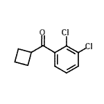 CAS 登录号：898791-12-3， 环丁基(2,3-二氯苯基)甲酮