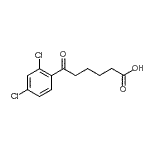 CAS 登录号：898791-22-5， 6-(2,4-二氯苯基)-6-氧代己酸