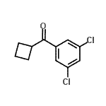CAS 登录号：898791-24-7， 环丁基(3,5-二氯苯基)甲酮