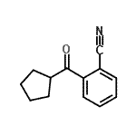 CAS 登录号：898791-34-9， 2-(环戊基羰基)苯甲腈