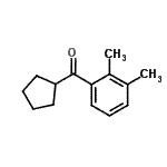 CAS 登录号：898791-48-5， 环戊基(2,3-二甲基苯基)甲酮