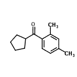 CAS 登录号：898791-50-9， 环戊基(2,4-二甲基苯基)甲酮
