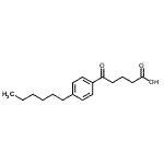 CAS 登录号：898791-53-2， 5-(4-己基苯基)-5-氧代戊酸