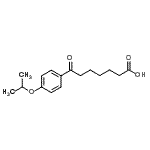 CAS 登录号：898791-91-8， 7-(4-异丙氧基苯基)-7-氧代庚酸