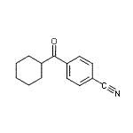 CAS 登录号：898792-14-8， 4-(环己基羰基)苯甲腈