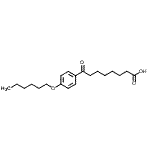 CAS 登录号：898792-15-9， 8-[4-(己氧基)苯基]-8-氧代辛酸