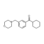 CAS 登录号：898792-42-2， 环己基[3-(4-吗啉基甲基)苯基]甲酮