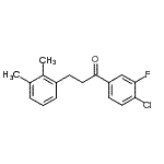 CAS#: 898792-92-2, 1-(4-Chloro-3-fluorophenyl)-3-(2,3-dimethylphenyl)-1-propanone