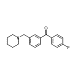 CAS#: 898793-05-0, (4-Fluorophenyl)[3-(1-piperidinylmethyl)phenyl]methanone