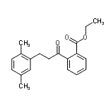 CAS#: 898794-92-8, Ethyl 2-[3-(2,5-dimethylphenyl)propanoyl]benzoate