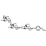 CAS#: 898826-64-7, 4-Methoxyphenyl beta-L-allopyranosyl-(1->4)-alpha-L-allopyranosyl-(1->4)-alpha-L-gulopyranoside