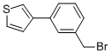 CAS 登录号：89929-85-1， 3-[3-(溴甲基)苯基]噻吩