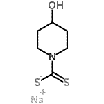 CAS 登录号：89970-78-5， 钠4-羟基-1-哌啶二硫代甲酸酯