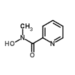 CAS 登录号：89970-82-1， N-羟基-N-甲基-2-吡啶甲酰胺