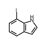 CAS 登录号：89976-15-8， 7-碘-1H-吲哚