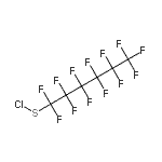 CAS 登录号：89987-98-4， 1-(氯硫基)-1,1,2,2,3,3,4,4,5,5,6,6,6-十三氟己烷