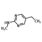 CAS 登录号：90008-44-9， 5-乙基-N-甲基-2-嘧啶胺