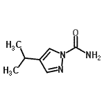 CAS 登录号：90008-48-3， 4-异丙基-1H-吡唑-1-甲酰胺
