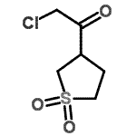 CAS 登录号：90010-72-3， 2-氯-1-(1,1-二氧代四氢-3-噻吩基)乙酮