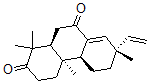 CAS 登录号：90044-20-5， (4aR,4bS,7S,10aS)-1,1,4a,7-四甲基-7-乙烯基-4,4b,5,6,10,10a-六氢-3H-菲-2,9-二酮