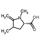 CAS 登录号：90087-75-5， 1,4-二甲基-5-亚甲基-L-脯氨酸