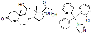 CAS#: 90155-19-4, Clotrimazole-hydrocortisone