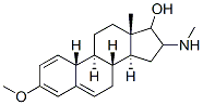 CAS#: 90193-07-0, 16-Methylamino-3-methoxy-1,3,5-estratrien-17-ol